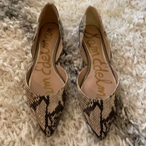 Sam Edelman tan d’orsay flats